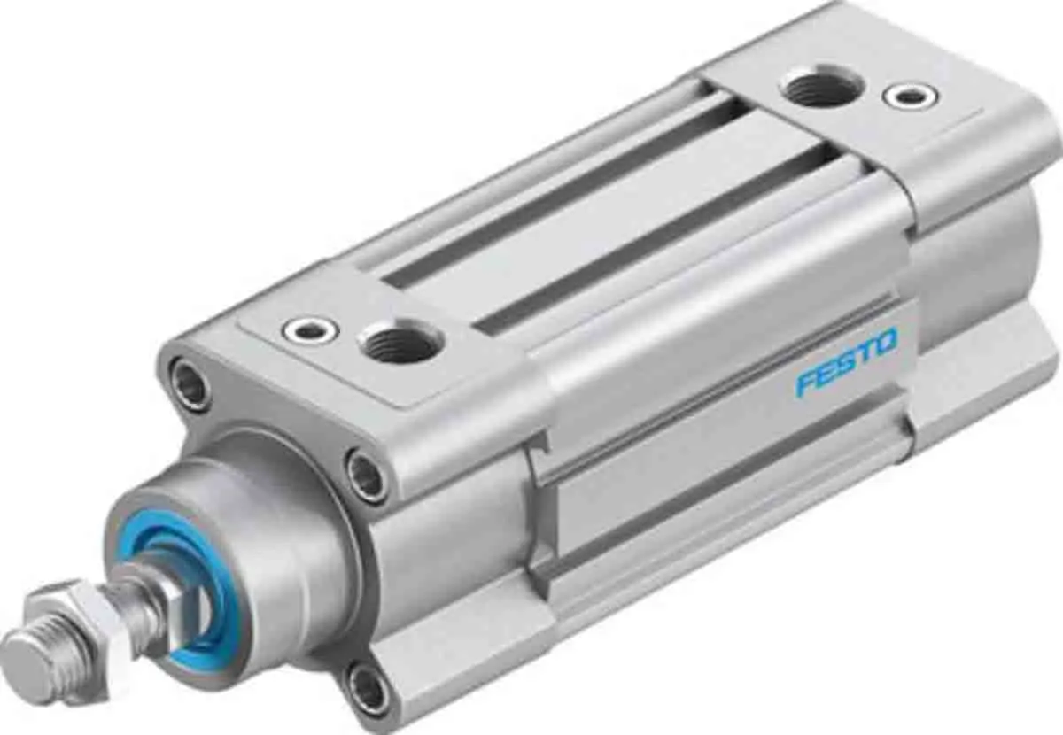 Produktfoto 1 von Festo DSBC-40-40-D3-PPVA-N3 3660618 Pneumatikzylinder 40 mm Doppeltwirkend, Bohrung Ø 40 mm, bis 12 bar