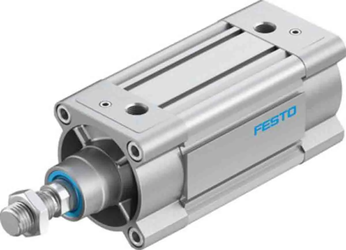 Produktfoto 1 von Festo DSBC-80-80-D3-PPVA-N3 3656638 Pneumatikzylinder 80 mm Doppeltwirkend, Bohrung Ø 80 mm, bis 12 bar