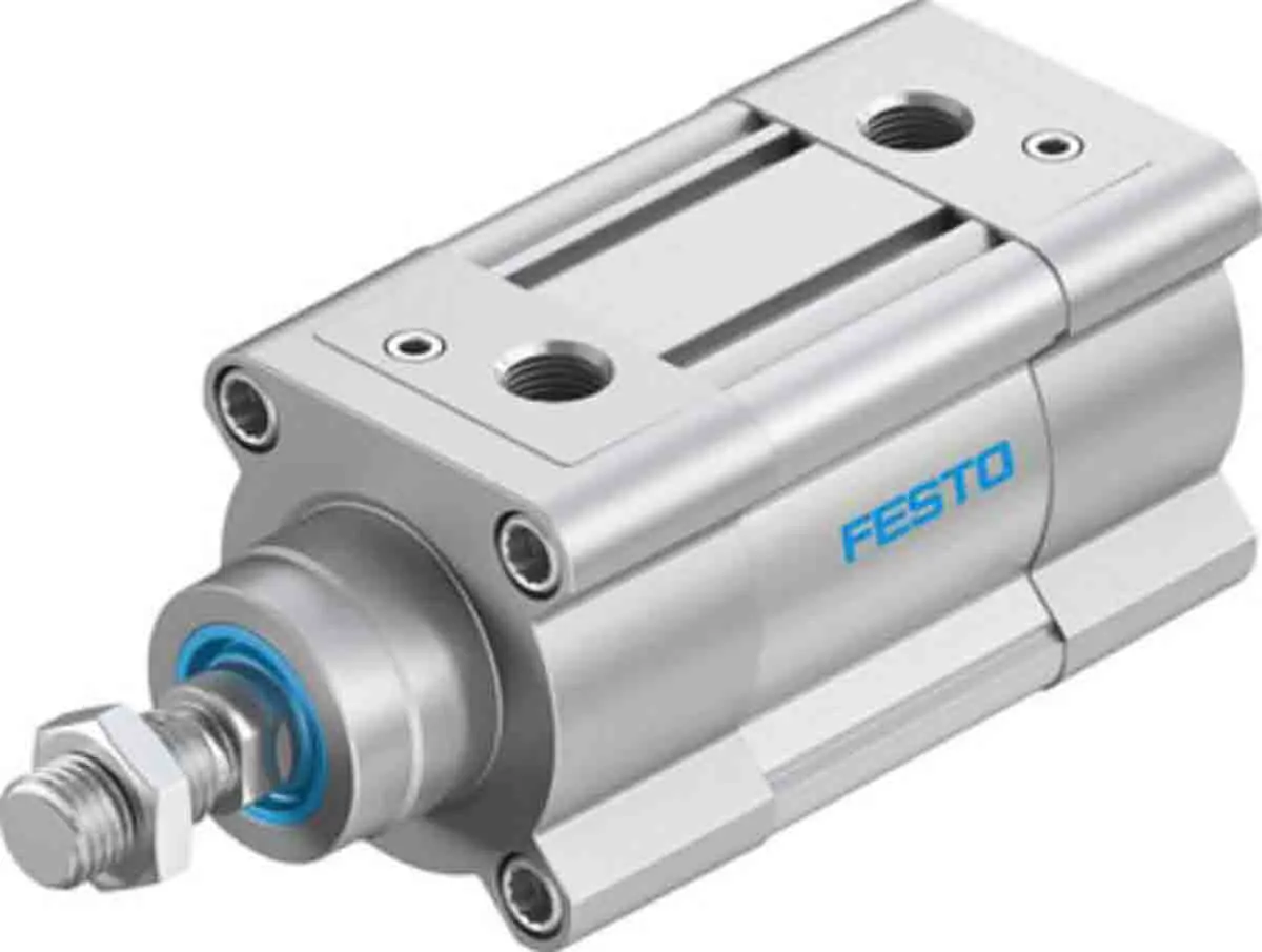 Produktfoto 1 von Festo DSBC 2125490 Pneumatikzylinder 20 mm Doppeltwirkend, Bohrung Ø 63 mm, bis 12 bar
