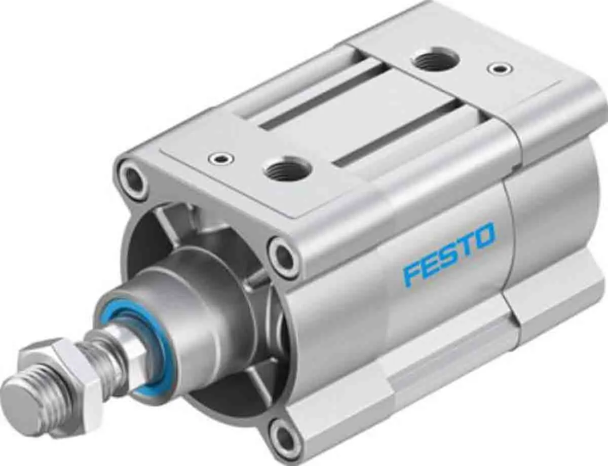 Produktfoto 1 von Festo DSBC 2126594 Pneumatikzylinder 20 mm Doppeltwirkend, Bohrung Ø 80 mm, bis 12 bar