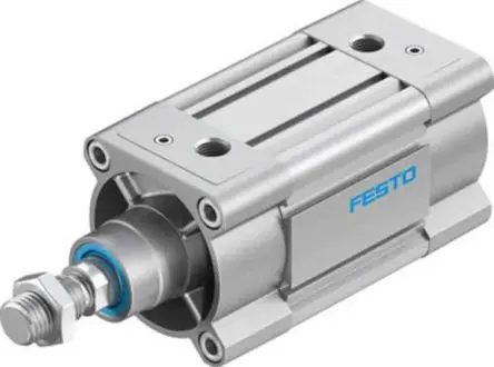 Produktfoto 1 von Festo DSBC-80-50-D3-PPVA-N3 3656635 Pneumatikzylinder 50 mm Doppeltwirkend, Bohrung Ø 80 mm, bis 12 bar