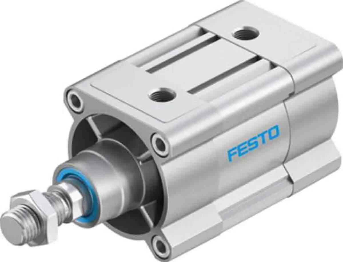 Produktfoto 1 von Festo DSBC 2126636 Pneumatikzylinder 20 mm Doppeltwirkend, Bohrung Ø 80 mm, bis 12 bar