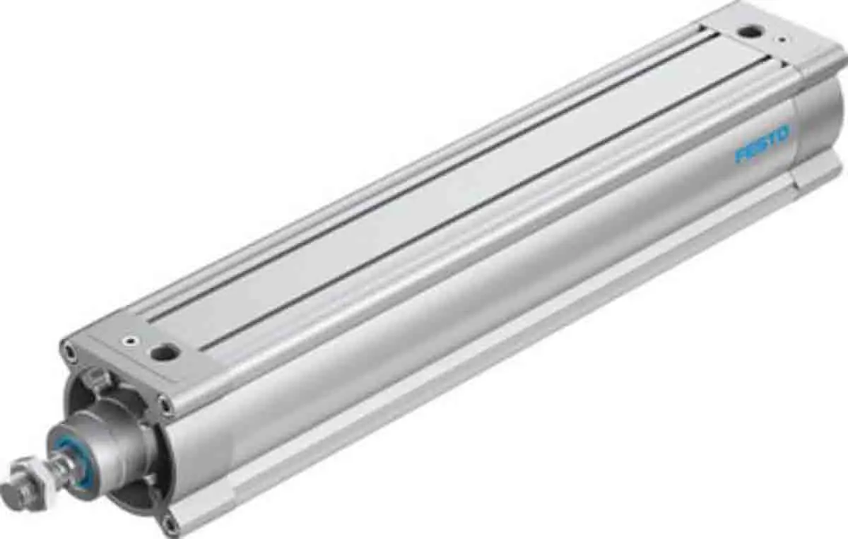 Produktfoto 1 von Festo DSBC-100-500-PPVA-N3 Pneumatikzylinder 500 mm Doppeltwirkend, Bohrung Ø 100 mm, bis 12 bar