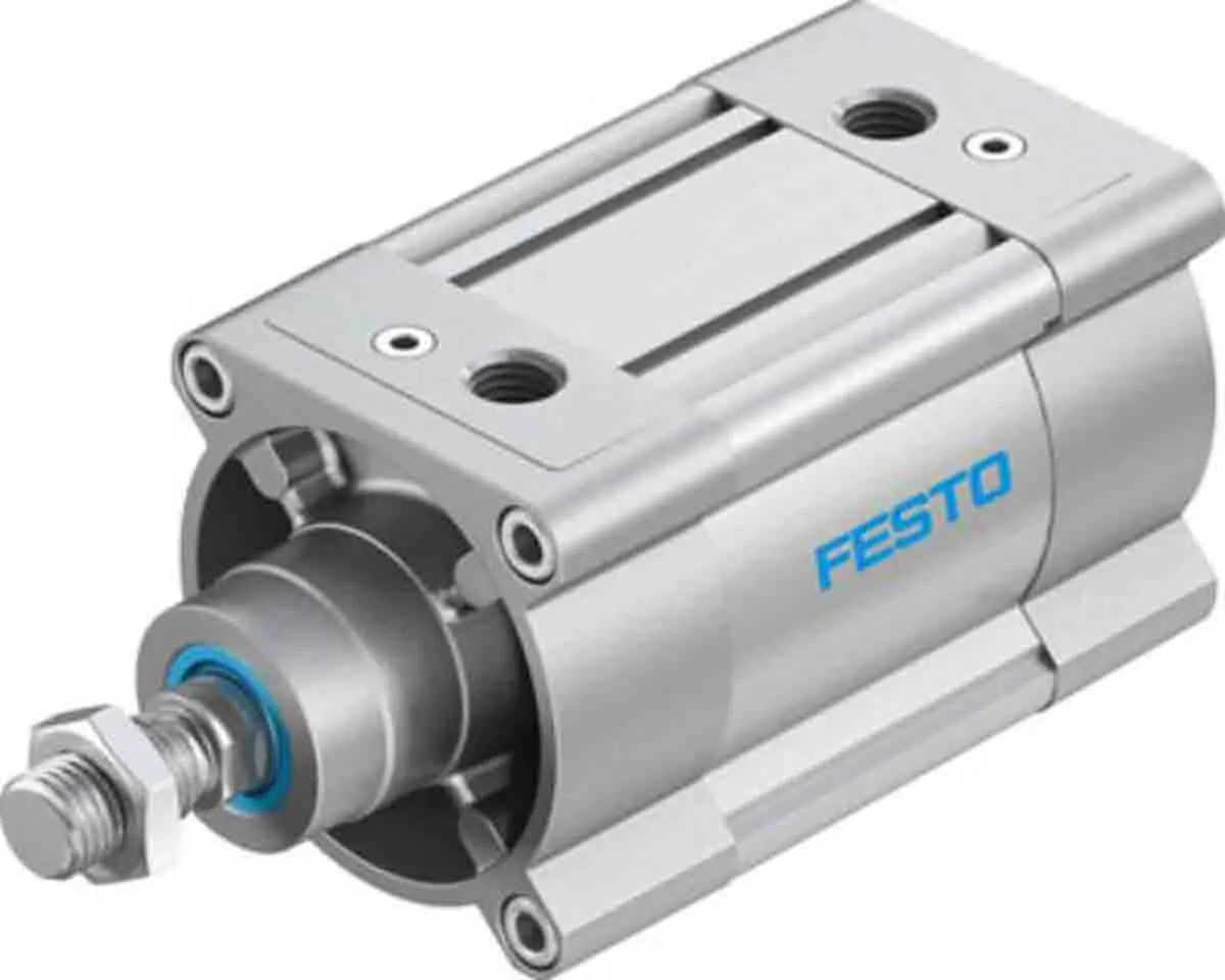 Produktfoto 1 von Festo DSBC 1384806 Pneumatikzylinder 50 mm Doppeltwirkend, Bohrung Ø 100 mm, bis 12 bar