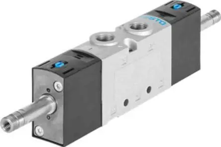 Produktfoto 1 von Festo 5/3 geschlossen VUVS-L20-P53C-MD-G18-F7 Magnetventil G, Elektrisch-betätigt
