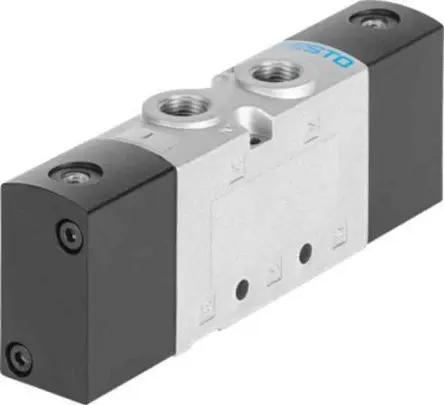 Produktfoto 1 von Festo 5/3 geschlossen VUWS Pneumatisches Magnetventil G, Pneumatisch-betätigt