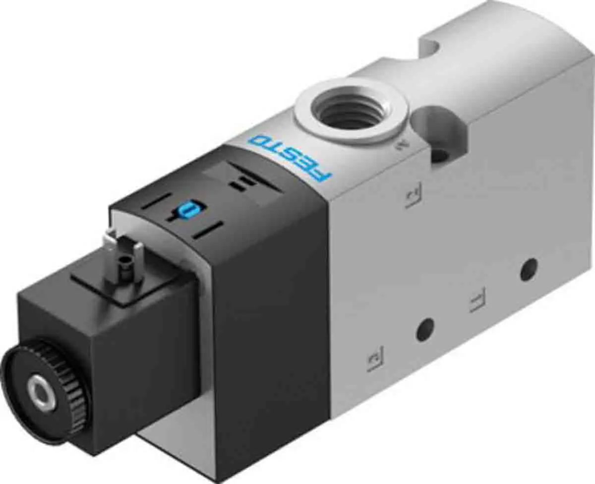 Produktfoto 1 von Festo VUVS 575573 Magnetventil 3/2 Closed, Monostable Verteiler G3/8, Elektrisch-betätigt