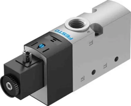 Produktfoto 1 von Festo 3/2 geschlossen monostabil VUVS Magnetventil G, Elektrisch-betätigt 24V