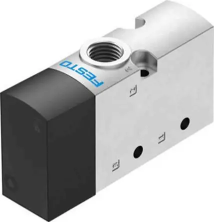 Produktfoto 1 von Festo 3/2 geschlossen monostabil VUWS Pneumatisches Magnetventil G, Pneumatisch-betätigt