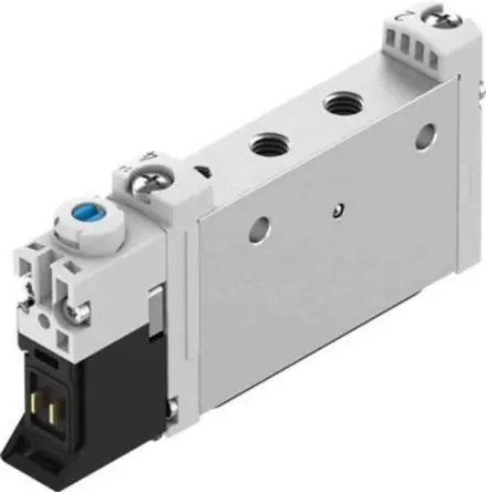 Produktfoto 1 von Festo 5/2 Monostabil VUVG-L10-M52-RT-M5-1P3 Magnetventil Metrisch, Elektrisch-betätigt 24V