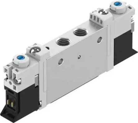 Produktfoto 1 von Festo Monostabil, 2 x 3/2 geschlossen VUVG-L10-T32C-AT-M7-1P3 Magnetventil 7 mm, Elektrisch-betätigt 24V