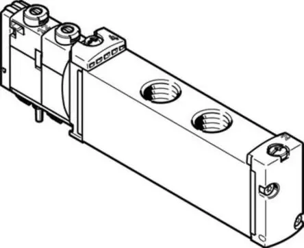 Produktfoto 1 von Festo 5/2 Monostabil VUVG-S18-M52-RZT-G14-1T1L Magnetventil G, Elektrisch-betätigt 22V