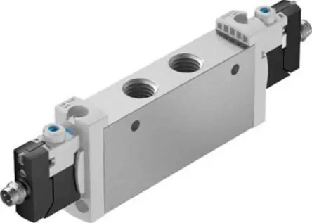 Produktfoto 1 von Festo 5/3 geschlossen VUVG-L18-P53E-T-G14-1R8L Magnetventil G, Elektrisch-betätigt 24V