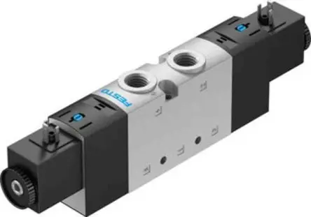 Produktfoto 1 von Festo 5/3 geschlossen VUVS Magnetventil EN 175301-803, Elektrisch-betätigt 24V