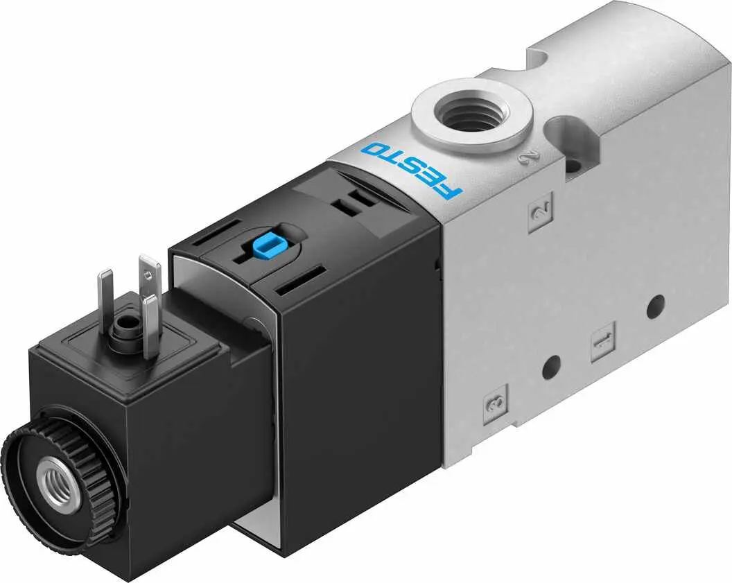 Produktfoto 1 von Festo VUVS 575274 Magnetventil 3/2 Closed, Monostable Verteiler G1/8, Elektrisch-betätigt