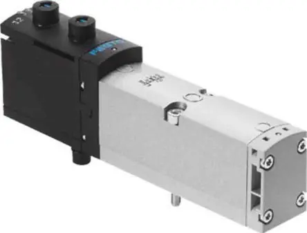 Produktfoto 1 von Festo 5/2 Bistabil VSVA-B-B52-ZD-A1-1T1L Magnetventil G, Elektrisch-betätigt 24V dc