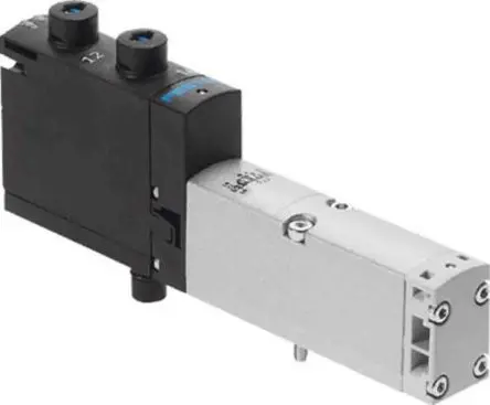 Produktfoto 1 von Festo 5/2 Bistabil VSVA-B-B52-ZD-A2-1T1L Magnetventil ISO 15407-2, Elektrisch-betätigt 24V