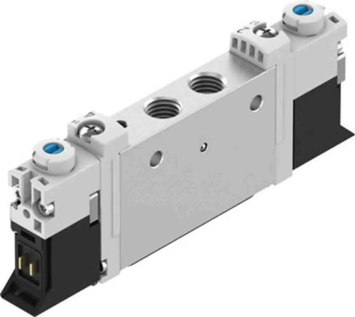 Produktfoto 1 von Festo VUVG 566471 Magnetventil 2x3/2 Closed, Monostable Verteiler M7, Elektrisch-betätigt