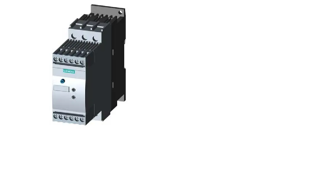 Produktfoto 1 von Siemens SIRIUS 3RW 3RW30 Sanftstarter 3-phasig 18,5 kW, 400 V ac / 38 A