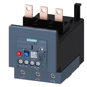 Produktfoto 1 von Siemens 3RU2 Thermisches Überlastrelais, / 77 A 21 W 1 Schließer/1 Öffner, 690V ac / 3 A 3P, 105 mm x 70 mm