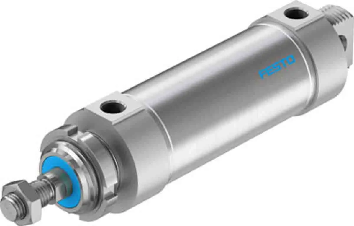 Produktfoto 1 von Festo 100 mm DSNU-63-100-P-A 196014 Pneumatikzylinder Doppeltwirkend