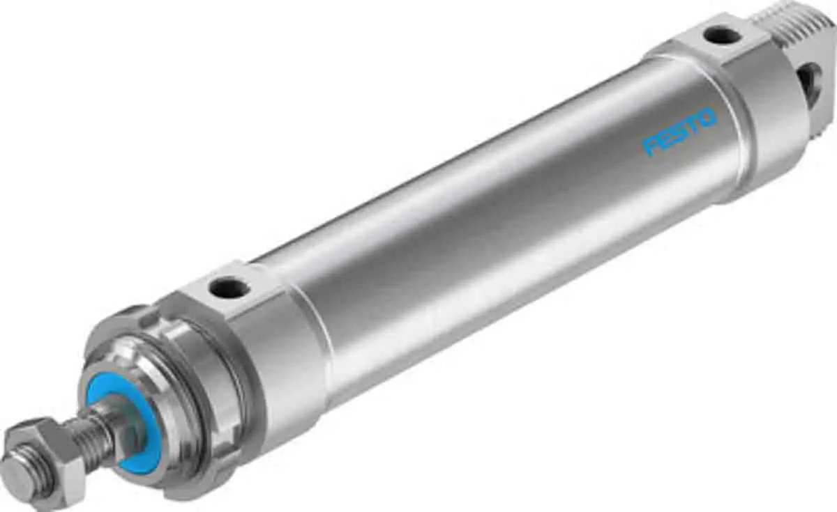 Produktfoto 1 von Festo 160 mm DSNU-50-160-P-A 196006 Pneumatikzylinder Doppeltwirkend