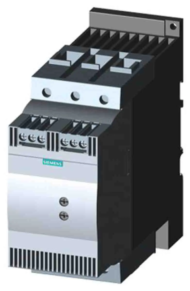 Produktfoto 1 von Siemens SIRIUS 3RW 3RW40 Sanftstarter 3-phasig 55 kW, 400 V ac / 106 A