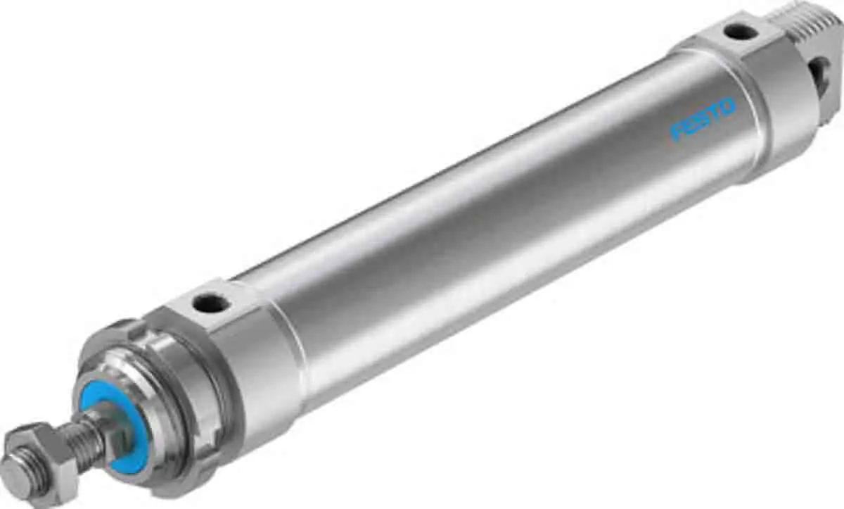 Produktfoto 1 von Festo 200 mm DSNU-50-200-P-A 196007 Pneumatikzylinder Doppeltwirkend