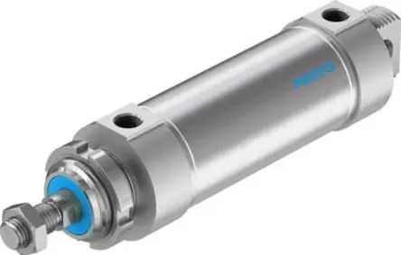 Produktfoto 1 von Festo 100 mm DSNU-63-100-PPV-A 196054 Pneumatik-ISO-Zylinder Doppeltwirkend