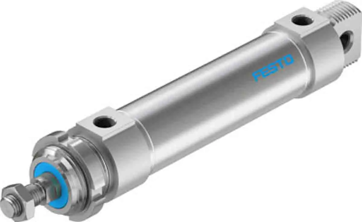 Produktfoto 1 von Festo 100 mm DSNU-40-100-PPV-A 196034 Pneumatikzylinder Doppeltwirkend