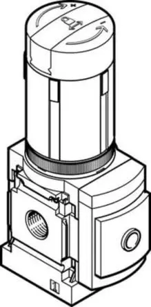 Produktfoto 1 von Festo MS Pneumatikregler G 1/8 G