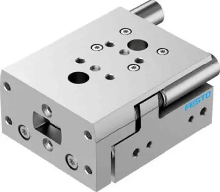 Produktfoto 1 von Festo DGST 8085131 Pneumatik-Führungszylinder doppeltwirkend, Bohrung Ø 16mm / Hub 20mm bis 8 bar