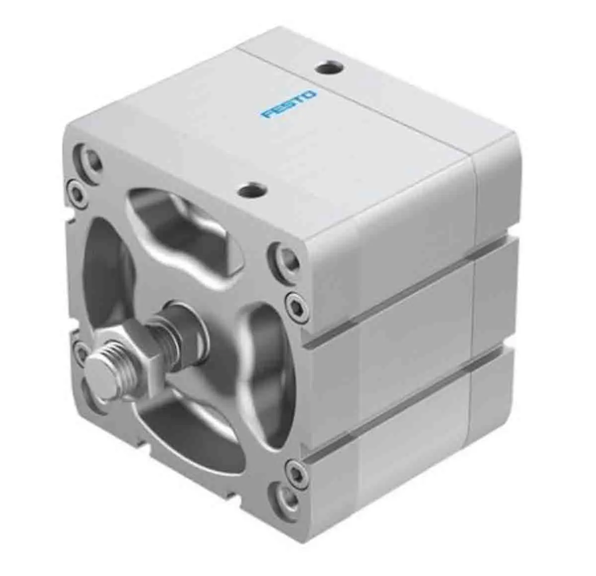 Festo ADN-100-30-A-P-A 536378 Pneumatik-Kompaktzylinder 30 mm Doppeltwirkend, Bohrung Ø 100 mm, bis 10 bar