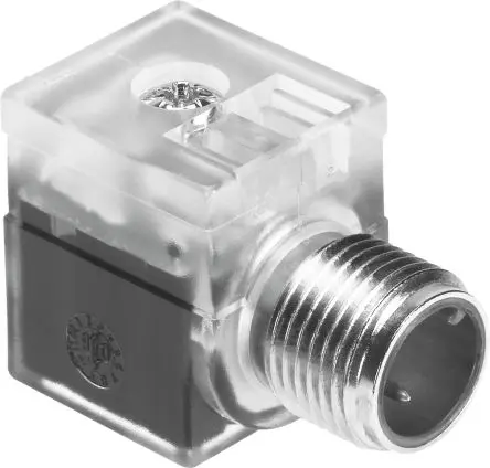 Produktfoto 1 von Festo MSSD-EB DIN 43650 Ventilsteckverbinder DIN 43650 C 2 Buchse / 24V ac/dc Kontrollleuchte, M12