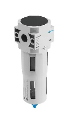 Festo 40 μm Pneumatik-Filter, Manuell, 16 bar max.