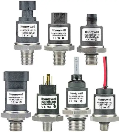 Produktfoto 1 von Honeywell MLH Absolut Drucksensor 6 bar, Analog 550 bar, für Flüssig, Öl, Gas