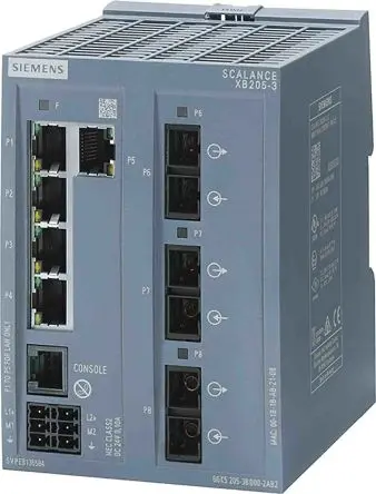 Produktfoto 1 von Siemens Ethernet-Switch 8-Port Managed Switch 100Mbit/s