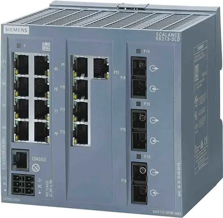 Produktfoto 1 von Siemens Ethernet-Switch 17-Port Managed 100Mbit/s