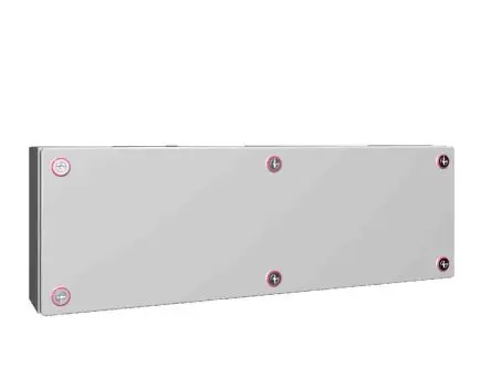 Produktfoto 1 von Rittal KX Stahl Wandgehäuse RAL 7035, grau IP66, HxBxT 200 mm x 600 mm x 120mm