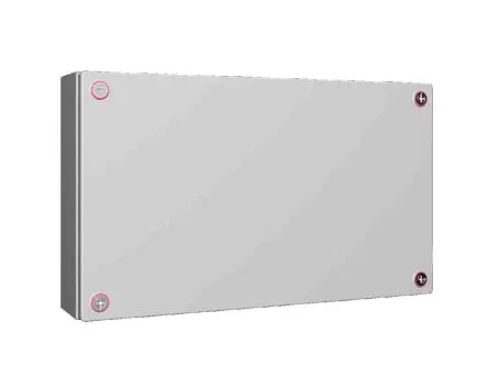Produktfoto 1 von Rittal KX Stahl Wandgehäuse RAL 7035, grau IP66, HxBxT 300 mm x 500 mm x 120mm