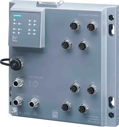 Produktfoto 1 von Siemens Ethernet-Switch 8-Port Managed 100Mbit/s