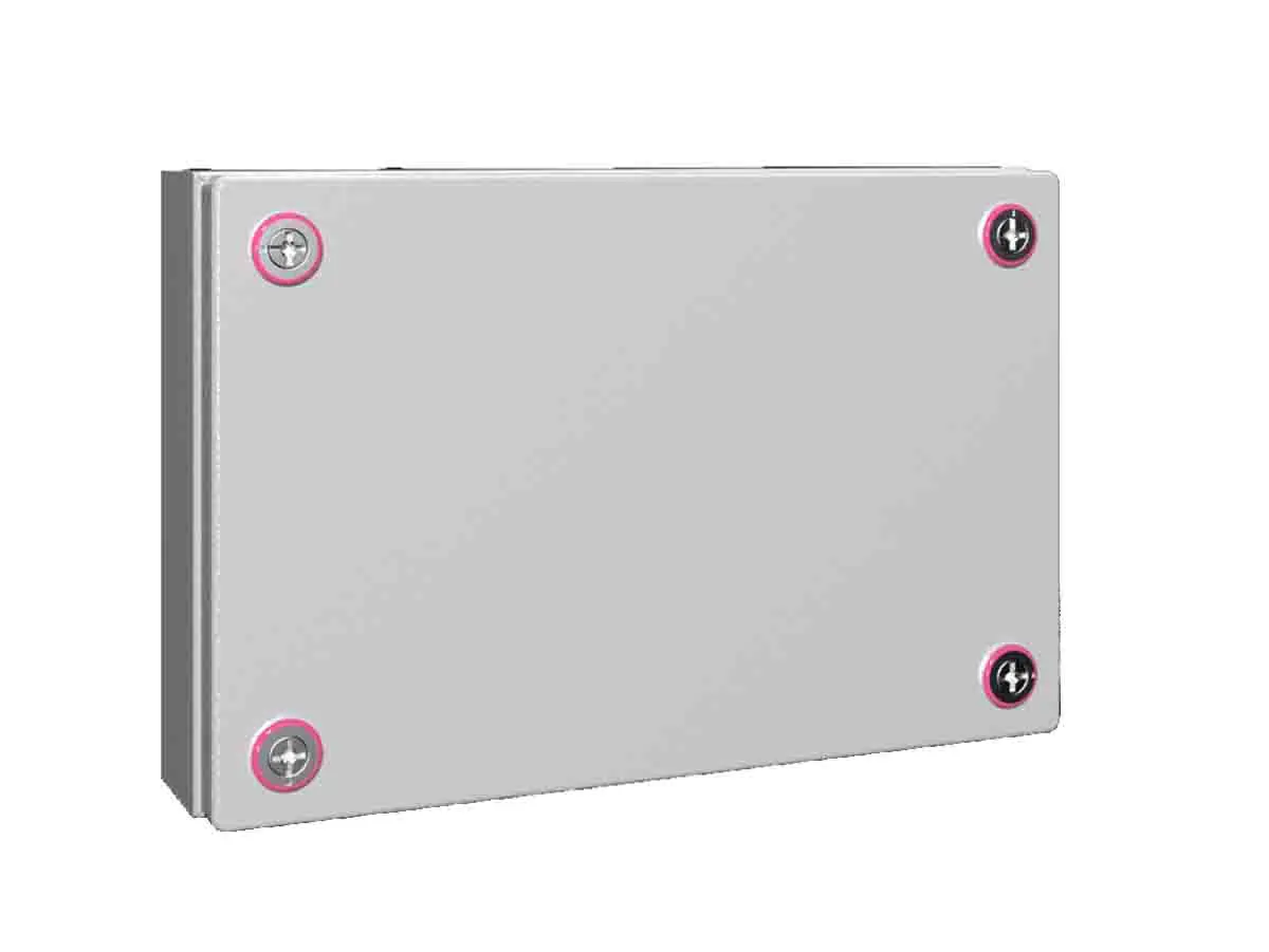 Produktfoto 1 von Rittal KX Stahl Wandanschlusskasten RAL 7035 IP66, HxBxT 200 mm, 300 mm x 80 mm
