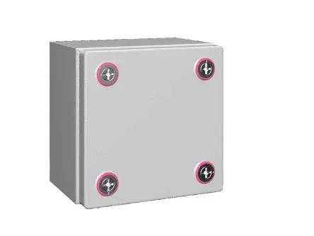 Produktfoto 1 von Rittal KX Stahl Wandanschlusskasten RAL 7035 IP66, HxBxT 150 mm, 150 mm x 120 mm