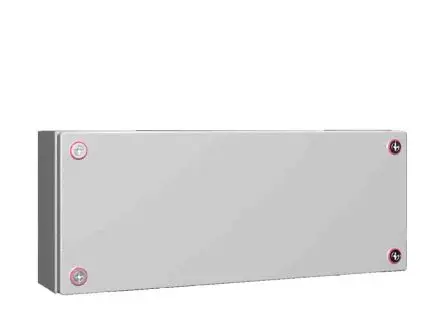 Produktfoto 1 von Rittal KX Stahlblech Wandanschlusskasten RAL 7035 IP55, HxBxT 200 mm, 500 mm x 120 mm