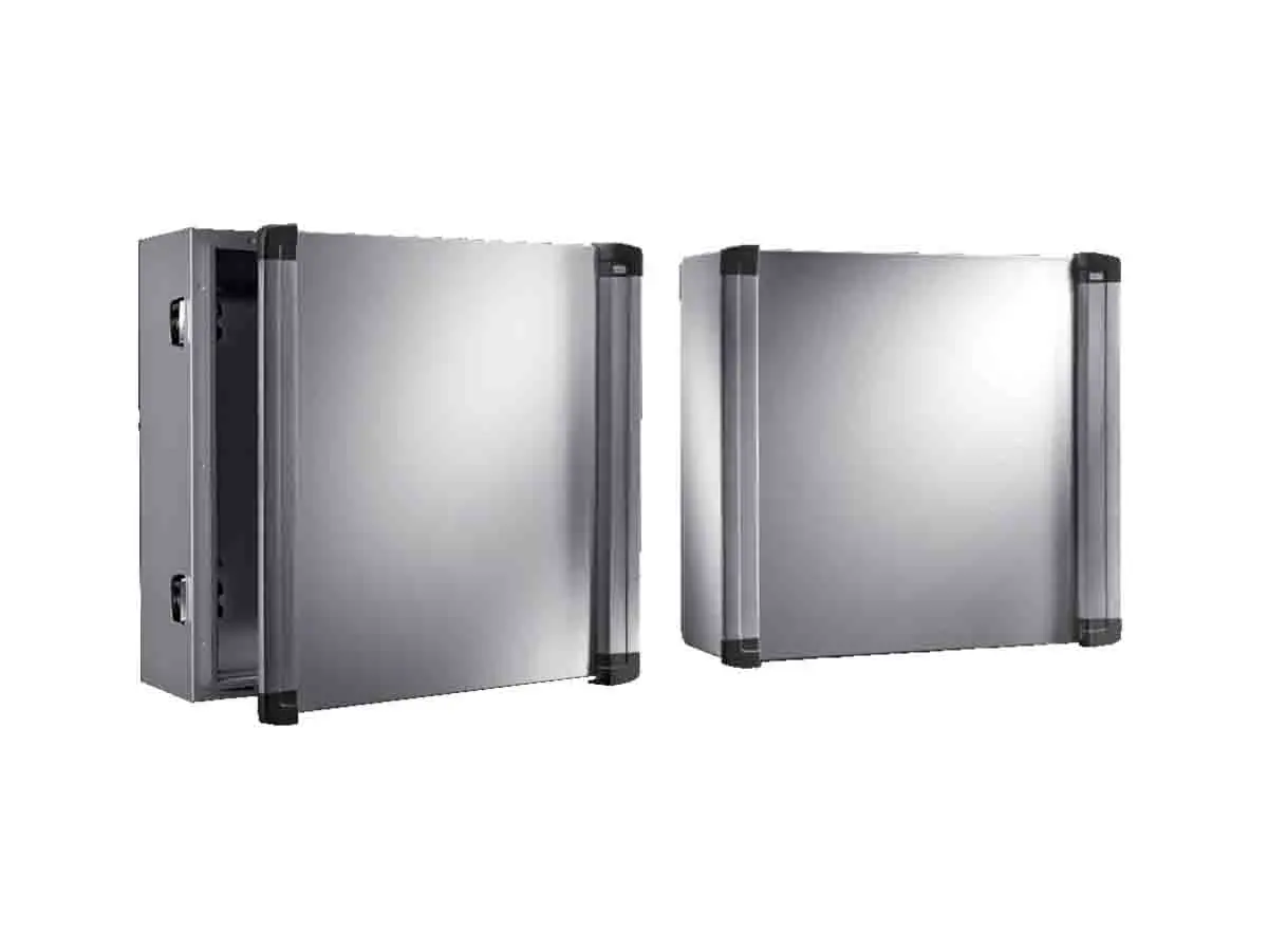 Produktfoto 1 von Rittal AX Stahlblech Wandanschlusskasten Hellgrau IP55, HxBxT 500 mm, 500 mm x 210 mm