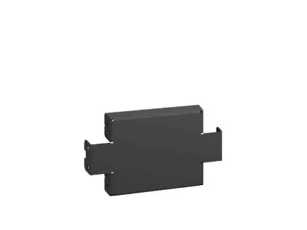 Produktfoto 1 von Rittal AX Stahlblech Sockelblenden Sockelblende Schwarz RAL 9005, 300 mm, für AX-Gehäuse, H. 100 mm