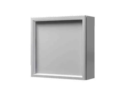 Produktfoto 1 von Rittal Gehäuseplatte B. 497mm H. 497 mm 36 mm L. 497 mm Aluminium, Natürlich eloxiert für AX 1000000, 1303000 und