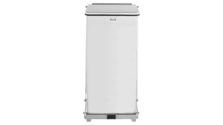 Produktfoto 1 von Rubbermaid Commercial Products Defenders Galvanisierter Stahl Mülleimer 49L Grau mit Pedal T 828.7 mm H. 685.8 mm B.