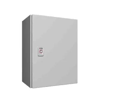 Produktfoto 1 von Rittal AX Stahlblech Wandanschlusskasten RAL 7035 IP66, HxBxT 400 mm, 300 mm x 210 mm