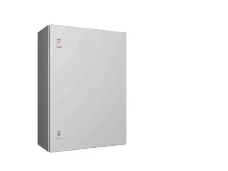 Produktfoto 1 von Rittal AX Stahlblech Wandanschlusskasten RAL 7035 IP66, HxBxT 700 mm, 500 mm x 250 mm